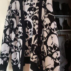 Killstar Bone Idle Cardigan